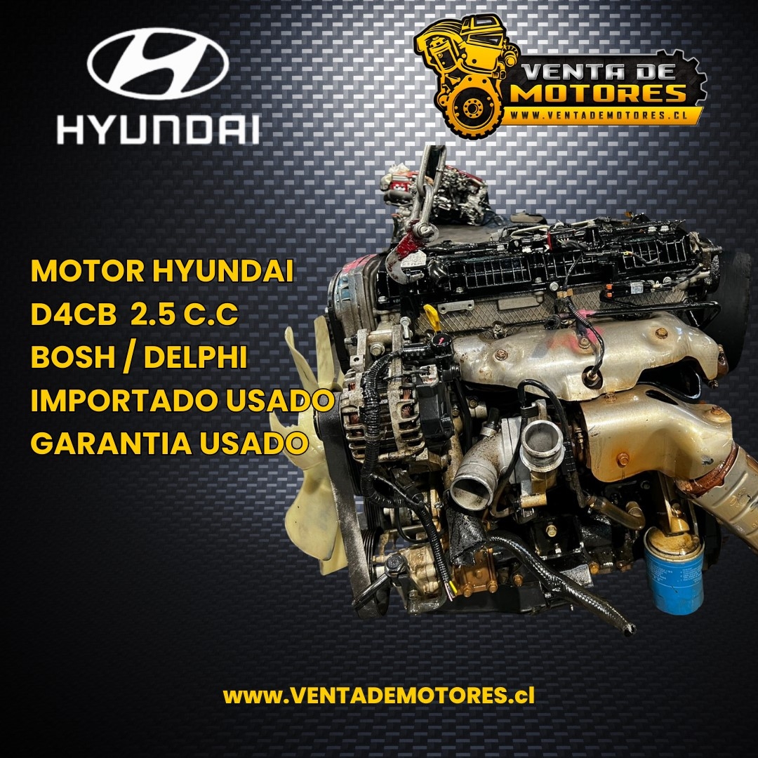 MOTOR D4CB INYECCION DENSO 2.5