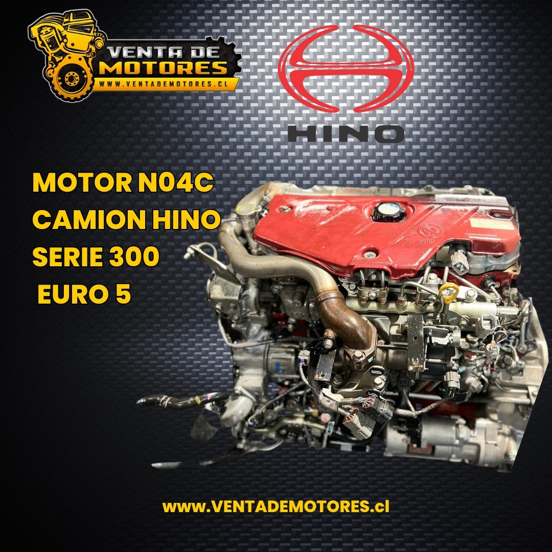 MOTOR DIESEL CAMION HINO N04C PETROLERO