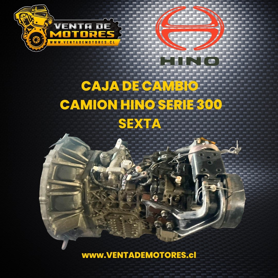 CAJA DE CAMBIO CAMION HINO SERIE 300 SEXTA 