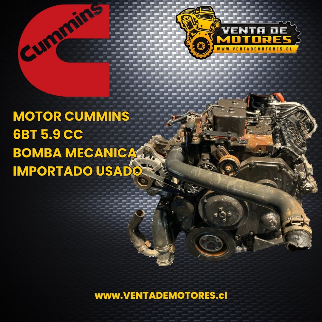 MOTOR DIESEL CUMMINS 6BT CONVENCIONAL 