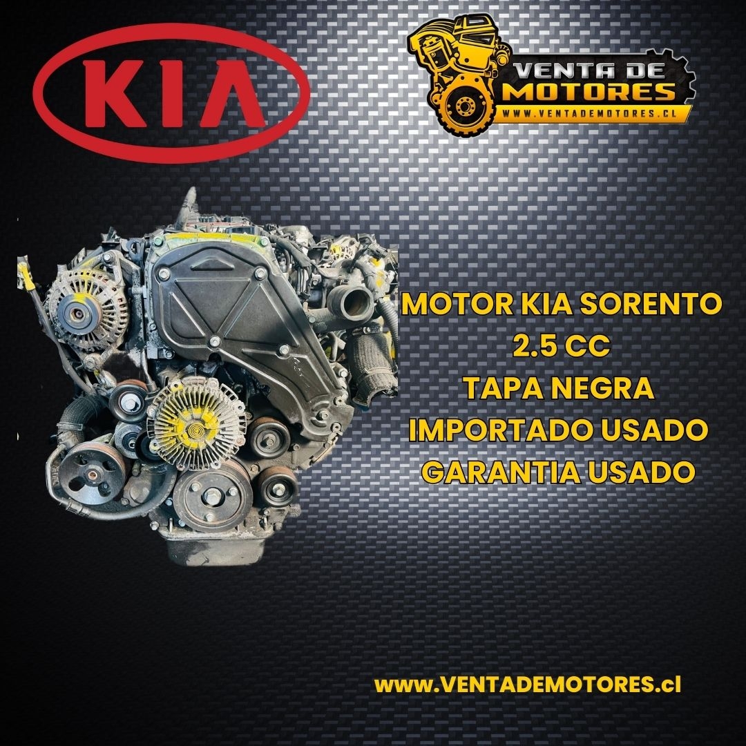 MOTOR DIESEL D4CB KIA SORENTO 2.5  TURBO VGT
