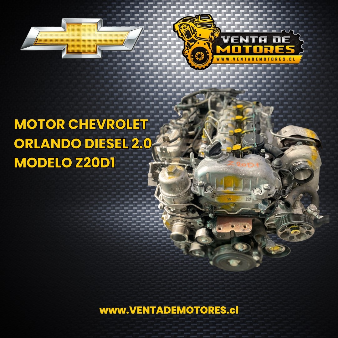 MOTOR DIESEL 2.0 CHEVROLET ORLANDO 