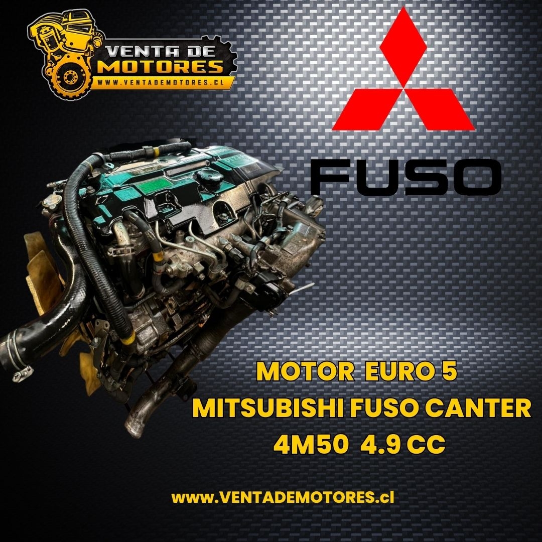 MOTOR DIESEL 4M50 MITSUBISHI  CANTER CON TURBO 