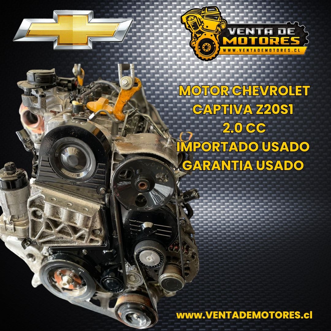 MOTOR DIESEL  2.0 PARA CAPTIVA Y CRUZE PETROLEROS hasta 2011 Z20S1