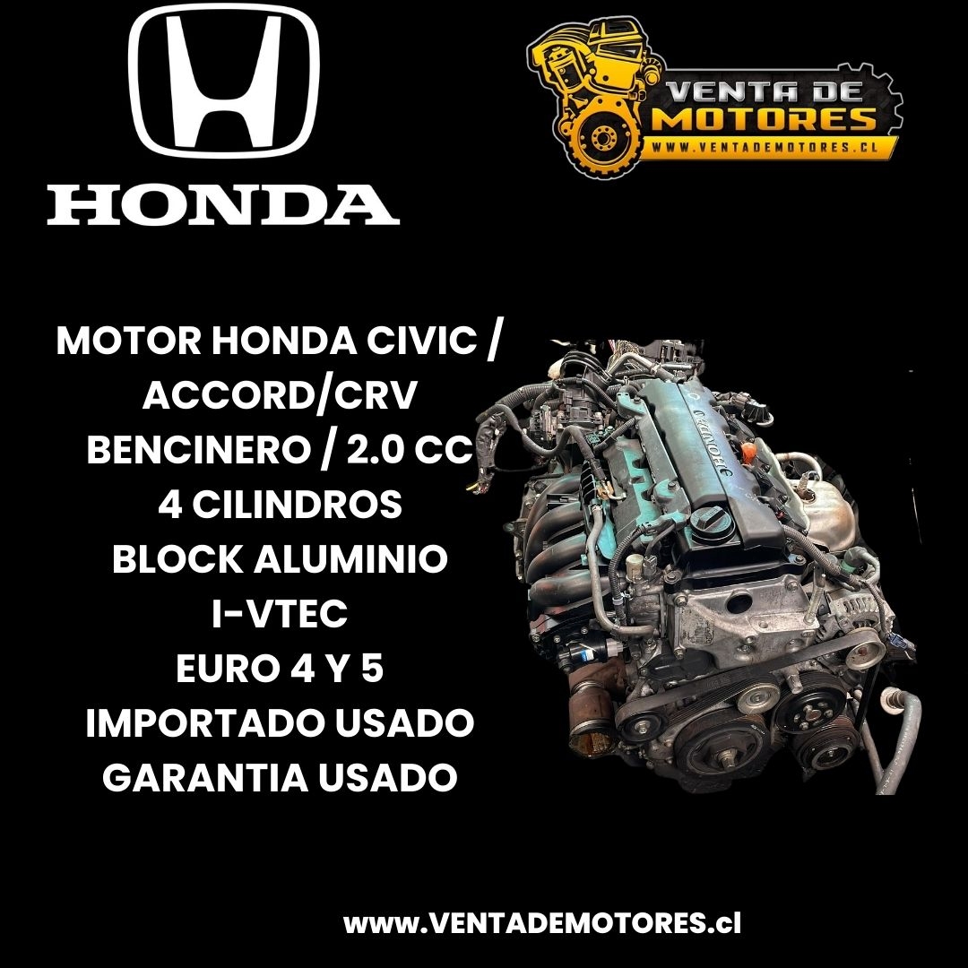 MOTOR BENCINERO HONDA CIVIC 