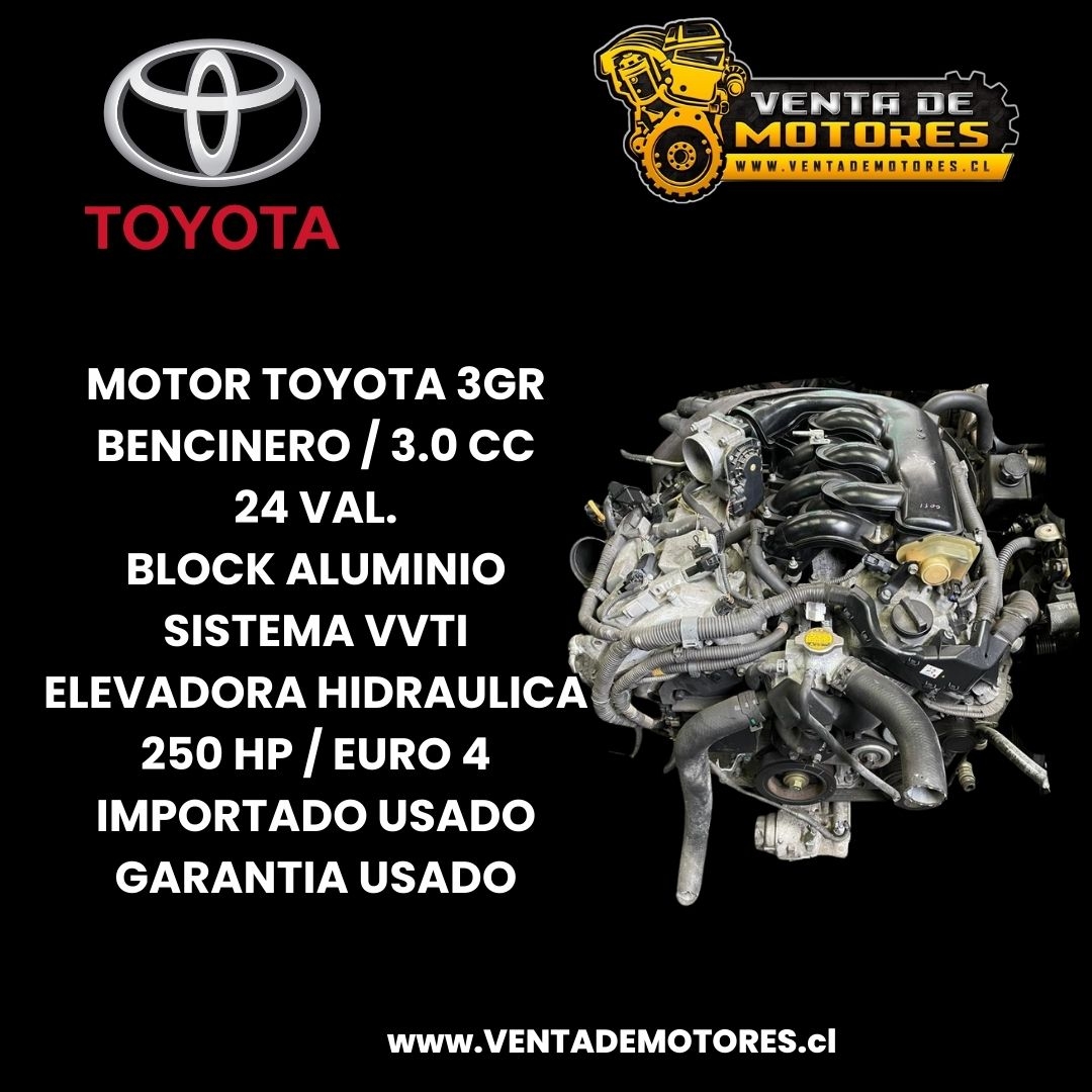MOTOR BENCINERO 3GR TOYOTA 