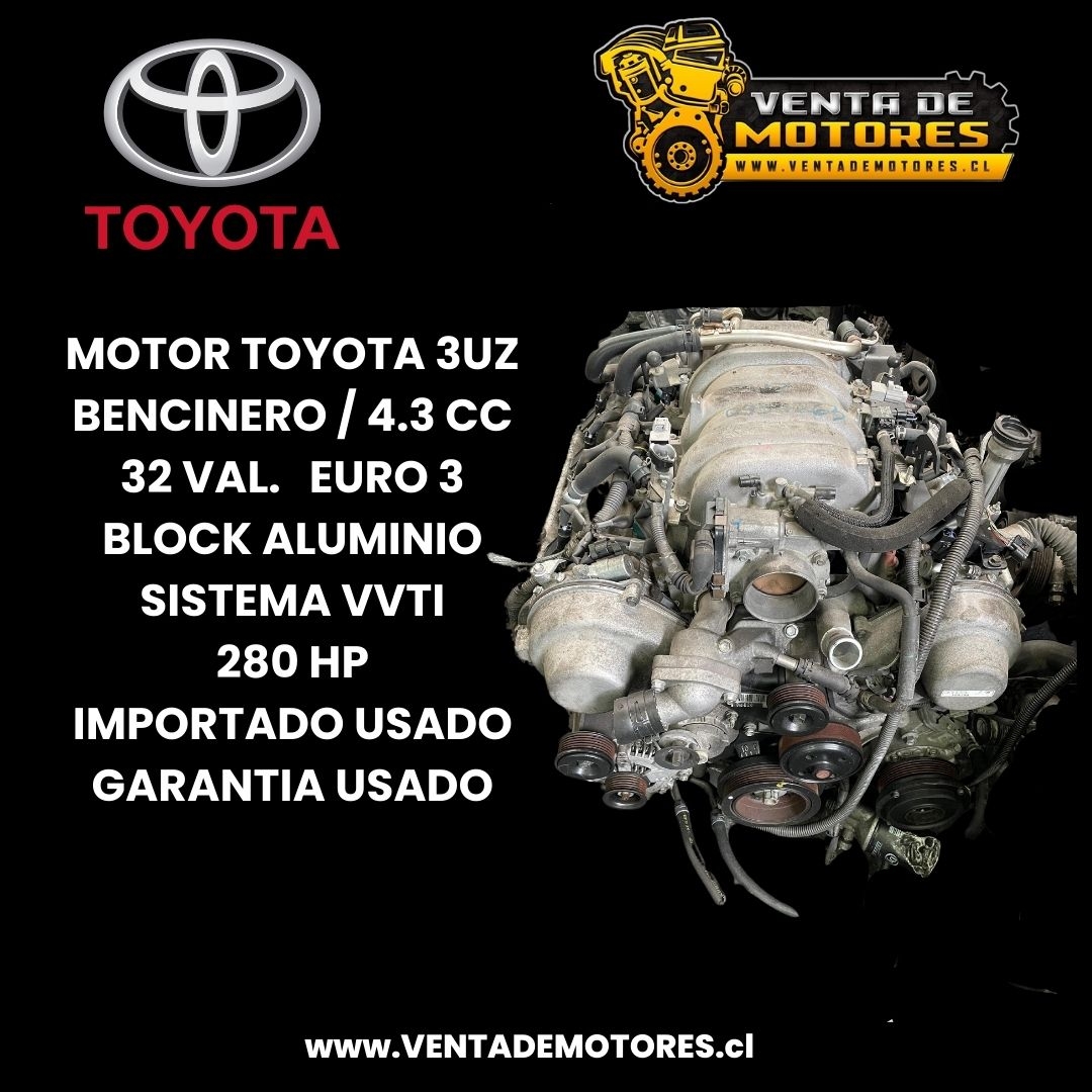 MOTOR BENCINERO  TOYOTA 3UZ